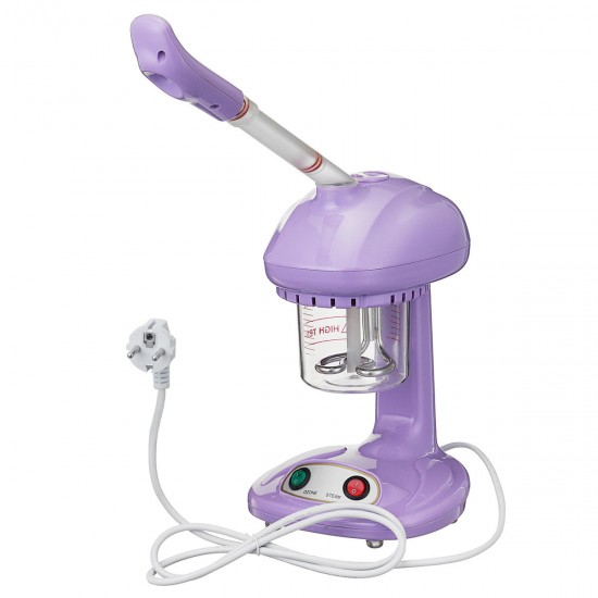 220V 480W 360° Rotatable Face Steam Mini Table Facial Steam Ion Machine Hot Sprayer