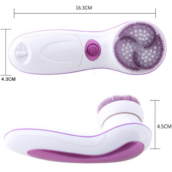 5 in 1 Electric Facial Brush Cleanser Machine Pore Cleaner Skin Care