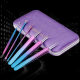 6pcs Blackhead Removal Tweezers Kit Blemish Pimple Acne Remover Extractor Tools with Mirror