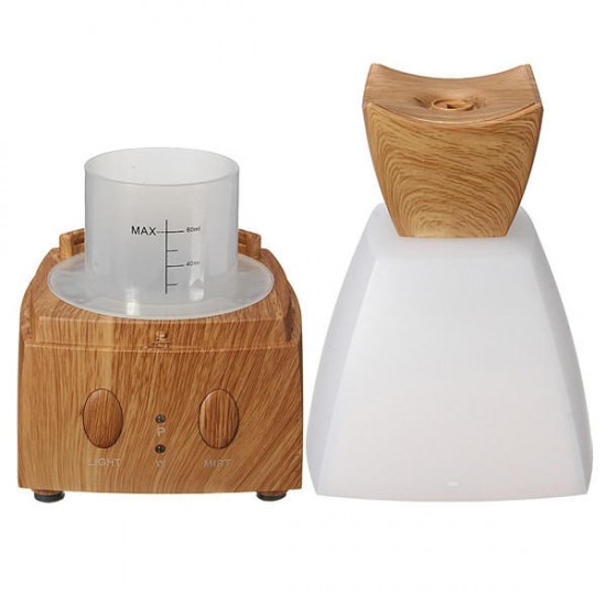 100-240V LED Air Humidifier Purifier Ultrasonic Aromatherapy Essential Oil Diffuser