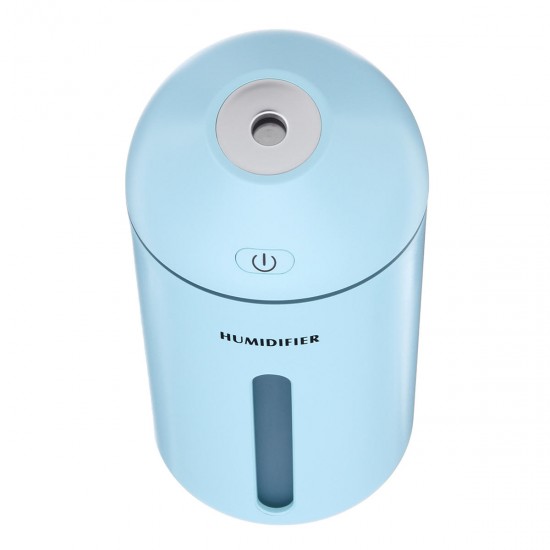 320ml USB Ultrasonic Home Humidifier Air Diffuser Purifier Atomizer