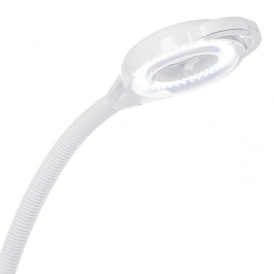 220V Pro 8X Diopter Magnifying Lamp 120 LED Beads Magnifier Facial Light with Swivel Arm for Beauty Salon Tattoo Spa Skin Care 220V Pro 8X Diopter Magnifying Lamp 120 LED Beads Magnifier Facial Light with Swivel Arm for Beauty Salon Tattoo Spa Skin Care