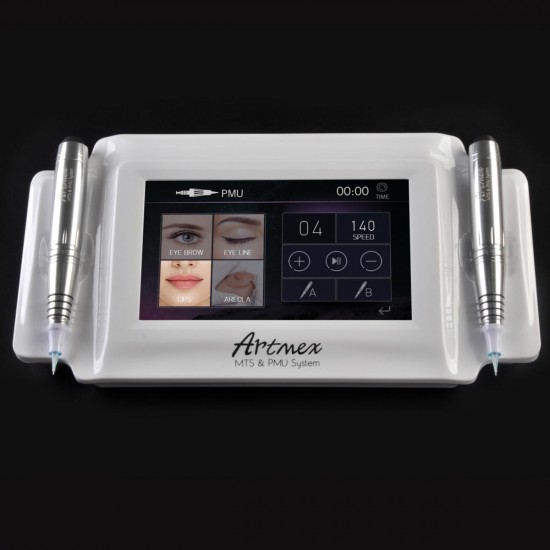 AC 100-240V Artmex V8 Permanent Makeup Tattoo Machine Rotary Pen MTS PMU System Cartridges AC 100-240V Artmex V8 Permanent Makeup Tattoo Machine Rotary Pen MTS PMU System Cartridges