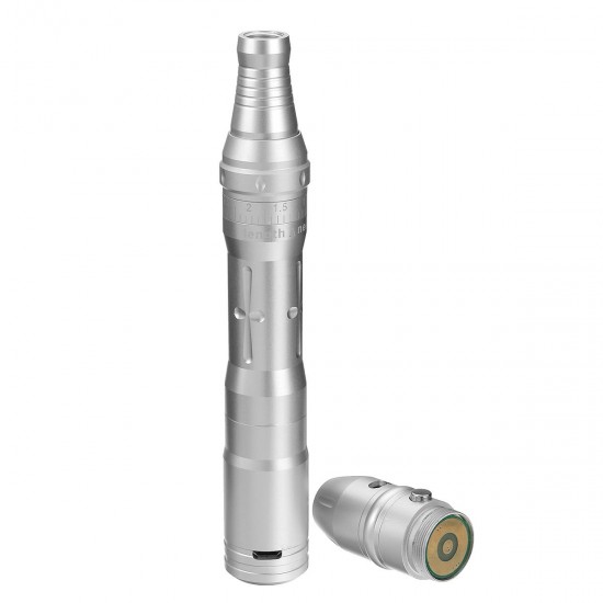 Aluminum Electric Rotary Microblading Permanent Makeup Pen Kit Eyebrow Eyeline Pen Tattoo Machine with 9 Needles for Hair Stroked Eyeline Lip Aluminum Electric Rotary Microblading Permanent Makeup Pen Kit Eyebrow Eyeline Pen Tattoo Machine with 9 Needles for Hair Stroked Eyeline Lip