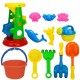 12Pcs/Set Summer Beach Sand Play Toys Sand Water Toys Kids Seaside Bucket Shovel Rake Kit Play Toys