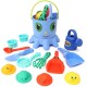 14PCS Fun Cute Playing Game Toy Sea Creature Shape Tools Sand Water Beach Indoor Outdoor Toy