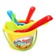 21PCS Beach Sand Play Toys Set Bucket Rake Sand Wheel Watering Can Mold