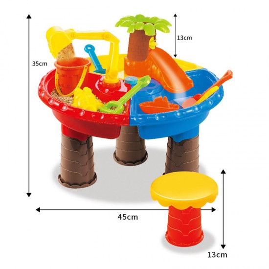 22Pcs/set Kids Beach Toy Sand Playing Toys Fun Summer Water Multiplayer Toos Kit