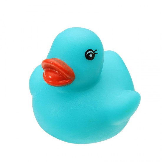 5PCS Baby Bath Toys Rubber Duck Animals Boat Kids Water Toys Squeeze Flash Bathroom Beach Play Toys