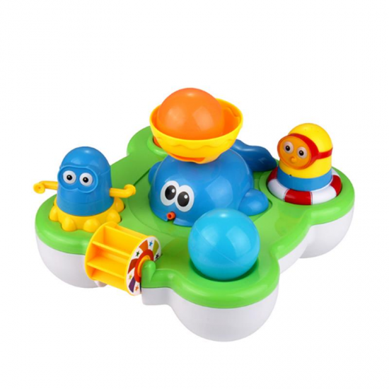 CIKOO Baby Fountain Bath Toy for Children Douche Kids Electric Floating Spraying Water Cartoon Toys