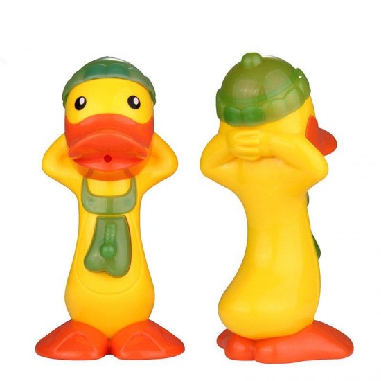Cikoo Water Gun Temperature Sensitive Toy Change Colour Duck 19cm Bath Toy Beach Play Toys