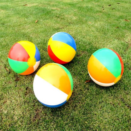 23cm Colorful Inflatable Beach Toy Ball Float Water Swimming Play for Children Toys
