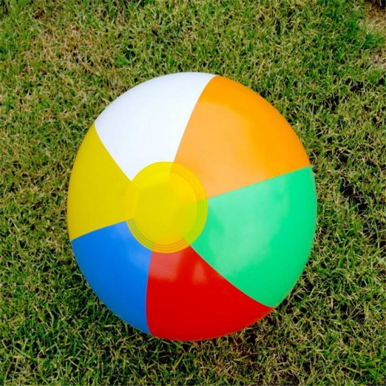 23cm Colorful Inflatable Beach Toy Ball Float Water Swimming Play for Children Toys