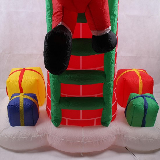 2.4M/94.49" Inflatable Toys Xmas Christmas Yard Party Decoration Toys Father Christmas