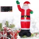 Christmas Party Home 1.2M Inflatable Santa Claus Air Blowing Up Costume Toys For Kids Children Gift