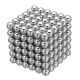 1000PCS Per Lot 5mm Magnetic Buck Ball Magnet Silver Intelligent Stress Reliever Toys Gift