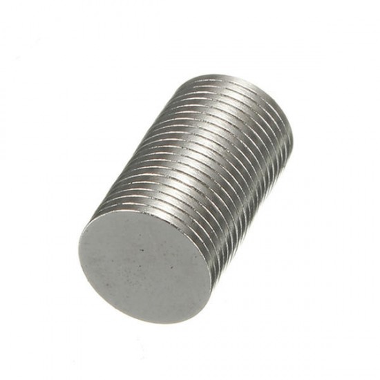 20PCS Strong 10x1mm N50 Disc Round Rare Earth Neodymium Magnets