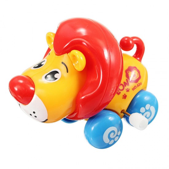 Chain Baby Walking Lion Super Sprouting Animal Wind Up Children Educational Toys