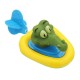 Cikoo Wind Up Bath Toy Pull Along Beach Play Toys Funny Amphibious Animal