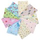 10PCS DIY Cute Cartoon Pattern Cotton Material Vintage Shabby Chic Summer Cloth Colors