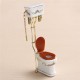 1:12 Dollhouse Miniature Furniture Toys Toilet White With Box Packing 1:12 Dollhouse Miniature Furniture Toys Toilet White With Box Packing