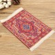 1/12 Dollhouse Turkish Carpet Rug Doll House Miniature Accessories 15x25cm TCM001-TCM010