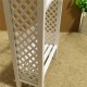 1:12 Scale White Wood Grape Trellis Planter Model Dollhouse Miniature Furniture