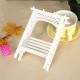 1:12 Scale White Wood Grape Trellis Planter Model Dollhouse Miniature Furniture 1:12 Scale White Wood Grape Trellis Planter Model Dollhouse Miniature Furniture