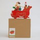 Christmas Music Box Birthday Gift Music Toy Reindeer Train Design