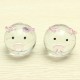 Crystal Glass Couple Pig Cute Pig Ornament Lovers Lucky Pig Gifts