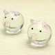 Crystal Glass Couple Pig Cute Pig Ornament Lovers Lucky Pig Gifts