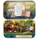 Cuteroom Old Times Trilogy DIY Box Theatre Dollhouse Miniature Tin Box With LED Decor Gift