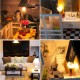 Loft Apartments Miniature Dollhouse Wooden Doll House Furniture LED Kit Christmas Birthday Gifts