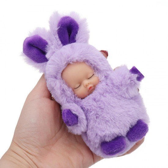 10CM Cute Rabbit Ball Pendant Plush Doll Key Ring Bag/Car Pendant Accessories Toy 10CM Cute Rabbit Ball Pendant Plush Doll Key Ring Bag/Car Pendant Accessories Toy