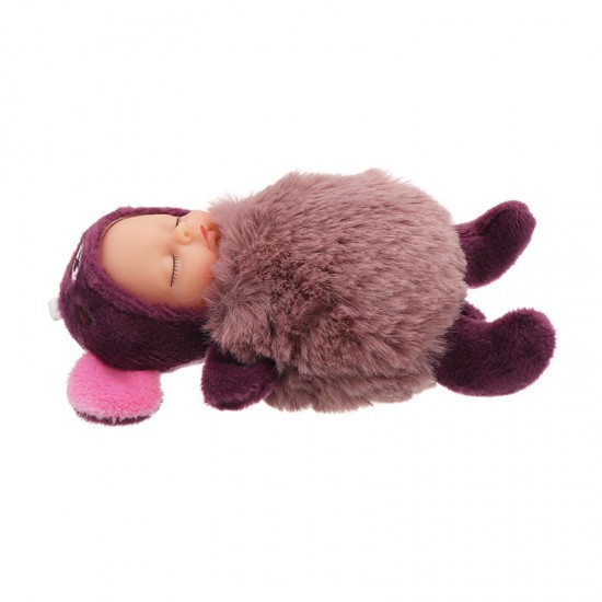 10cm Hot Cute Mini Dolls Key Chain Toy Cartoon Sleeping Baby Plush Pendant Model Gift For Ch 10cm Hot Cute Mini Dolls Key Chain Toy Cartoon Sleeping Baby Plush Pendant Model Gift For Ch