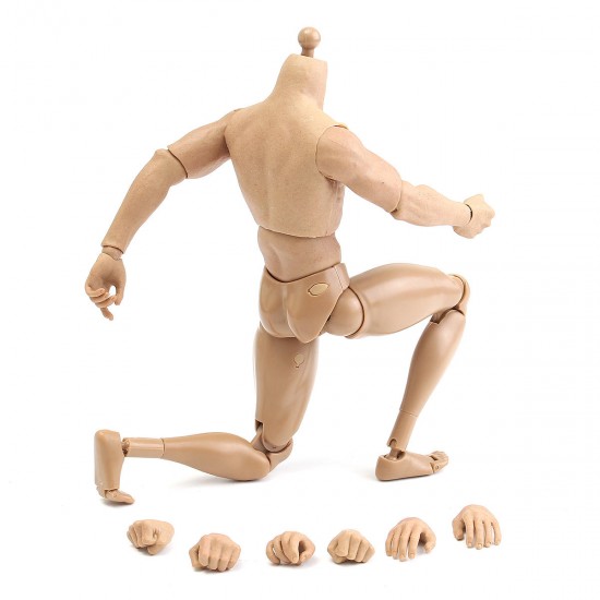 1/6 Scale Action Figure Male Nude Muscular Body 12" Plastic Toy for TTM18/19 1/6 Scale Action Figure Male Nude Muscular Body 12" Plastic Toy for TTM18/19