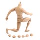 1/6 Scale Action Figure Male Nude Muscular Body 12" Plastic Toy for TTM18/19