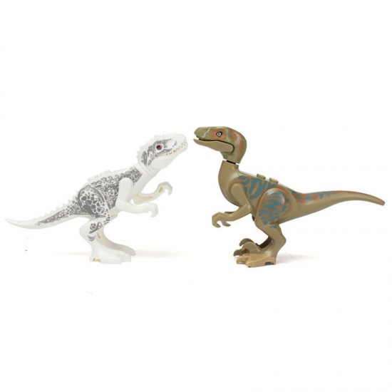 8pcs Different Dinosaur World Building Blocks Mini Figures Toys 8pcs Different Dinosaur World Building Blocks Mini Figures Toys