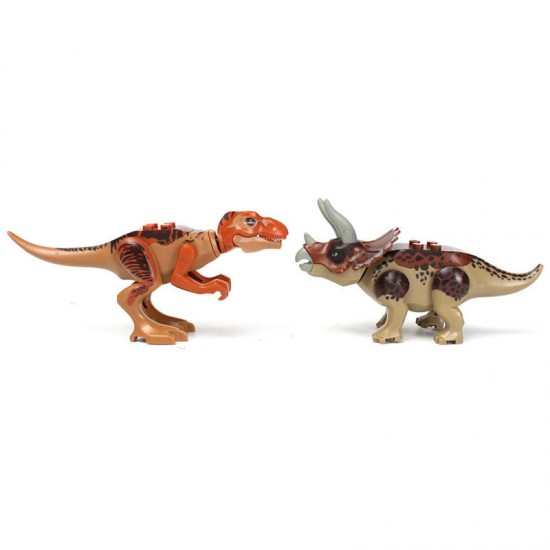 8pcs Different Dinosaur World Building Blocks Mini Figures Toys 8pcs Different Dinosaur World Building Blocks Mini Figures Toys
