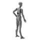 BJD SHF Figures Body Figma 2.0 Deluxe Edition Gray Female Style Toys Joint Moved With Weapons BJD SHF Figures Body Figma 2.0 Deluxe Edition Gray Female Style Toys Joint Moved With Weapons