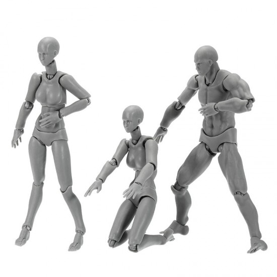 BJD SHF Figures Body Figma 2.0 Deluxe Edition Gray Female Style Toys Joint Moved With Weapons BJD SHF Figures Body Figma 2.0 Deluxe Edition Gray Female Style Toys Joint Moved With Weapons