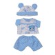 Sleeping Baby Bear Shape Doll Clothes Set For 18'' American Girl Without Reborn Baby