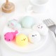16PCS Squishy Mochi Stress Reliever Squeeze Healing Toy Seal Cat Paw Cute Collection Christmas Gift Decor