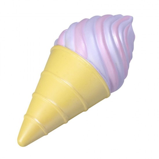 2PCS Vlampo Squishy Ice Cream Cone Jumbo 18cm Slow Rising Original Packaging Gift Decor Toy