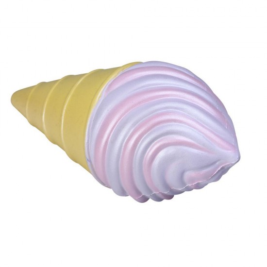 2PCS Vlampo Squishy Ice Cream Cone Jumbo 18cm Slow Rising Original Packaging Gift Decor Toy