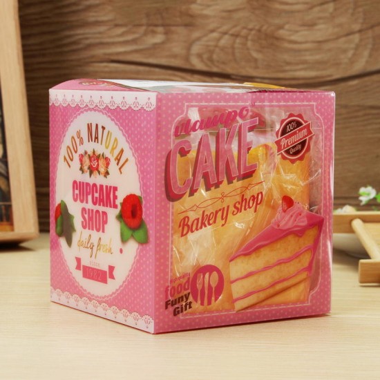 2PCS Vlampo Squishy Jumbo Strawberry Cup Cake Cube Licensed Slow Rising With Packaging 2PCS Vlampo Squishy Jumbo Strawberry Cup Cake Cube Licensed Slow Rising With Packaging