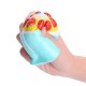 2PCS Vlampo Squishy Jumbo Strawberry Cup Cake Cube Licensed Slow Rising With Packaging