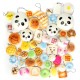 30PCS Random Squishy Soft Panda/Bread/Cake/Buns Phone Straps Decor 30PCS Random Squishy Soft Panda/Bread/Cake/Buns Phone Straps Decor