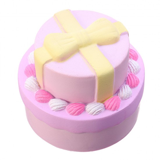 Bow-knot Double Cake Squishy 9CM Jumbo With Packaging Collection Gift Bow-knot Double Cake Squishy 9CM Jumbo With Packaging Collection Gift