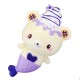 Creamiicandy Yummiibear Squishy Grape Bear 12cm Animal Slow Rising Doll With Original Packing